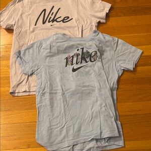 Nike Kids Light Blue Graphic T-Shirt